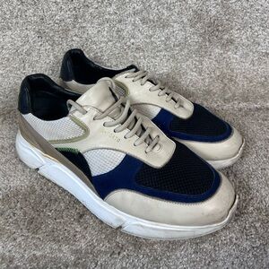 Axel Arigato Genesis Leather Trainers Sneakers Mens Size 10.5